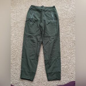 Athleta Olive Green Track Joggers